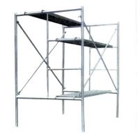 Buy cheap Construction Steel Ladders Hdg H Frame Scaffolding Co2 Arc Welding product