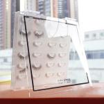 Eyelash Acrylic Display Case Custom Clear Packaging Logo Plastic Mink ROHS