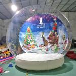 Transparent Inflatable Bubble Tent 100% PVC Bubble House With Blower