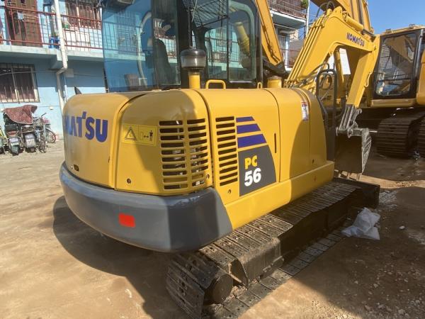 Buy cheap 5 Ton Komatsu PC56 - 7 Used Hydraulic Crawler Excavator Construction Machinery from wholesalers