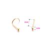 Buy cheap Wholesale Factory Price Nose Ring Body Piercing Jewelry G23 Titanium Piercing from wholesalers