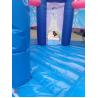 Buy cheap Pink Princess Girl Inflatable Bounce House Combo Double Stitching 4Mx 4M X 4M from wholesalers