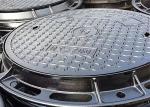 Round Heavy Duty Cast Iron Floor Drain Cover Anti Impact Long Life Service