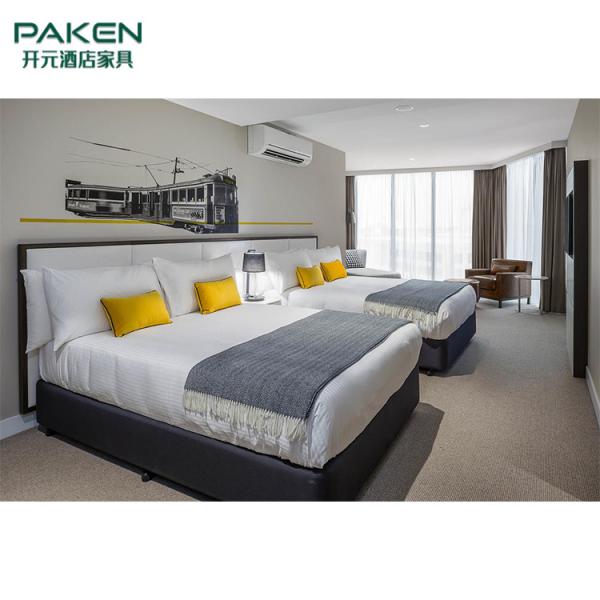 Buy cheap Smooth Surface Contemporary Hotel Furniture Bedroom Sets from wholesalers