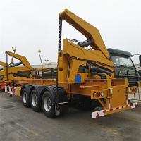 Buy cheap 50 Ton 20Ft Triaxle Self Unloading Container Trailer product