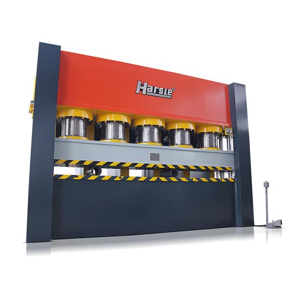 HARSLE metal door frame hydraulic press embossing machine with good configuratio