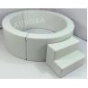 Buy cheap Non Fade Kids Indoor Playground Equipment White Bounce House Merry Go Round Soft Play from wholesalers