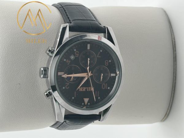 Buy cheap Personalized Men Leather Strap Quartz Watch for Fashion Enthusiasts from wholesalers
