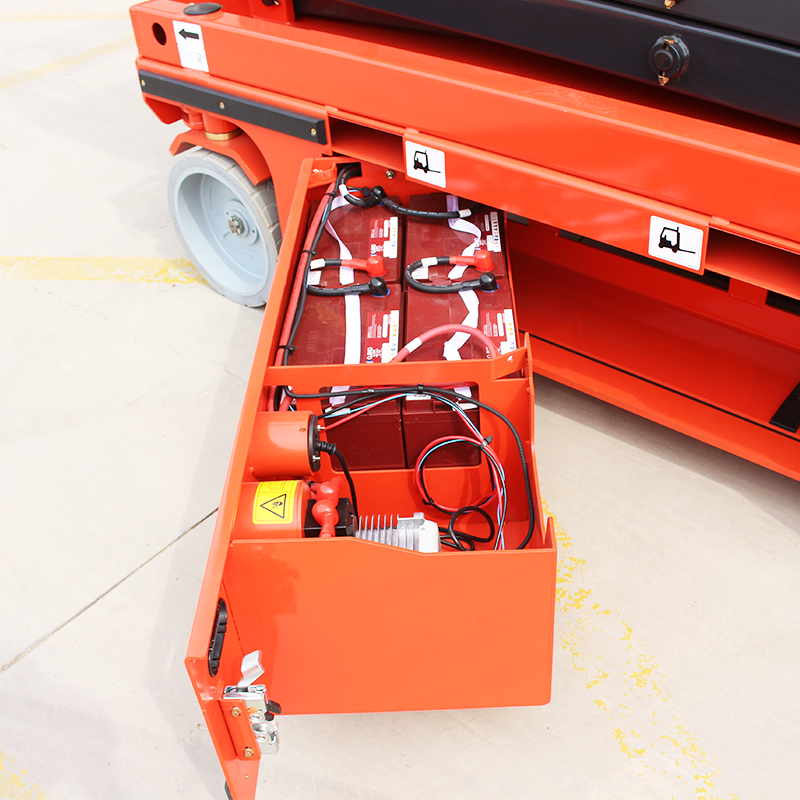300kg Steel Structure Hydraulic Scissor Lift Table / Electric Lifting Platform