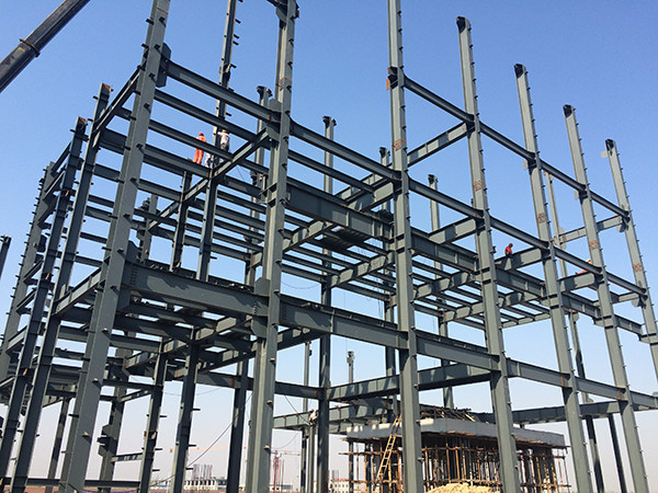 ISO9001 Steel Structure Building Light Weight For Industrial Use