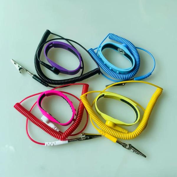 Buy cheap Anti-static Silica Gel Wrist Strap with 0.1S Dissipation Time from wholesalers