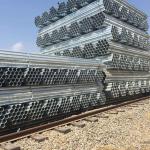 Hot Sale Cold Rolled Steel Round Pipe / DIN Hot Dipped Galvanized Welded Steel