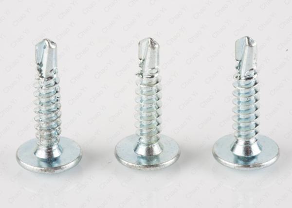 Buy cheap Self Tapping Self Drilling Screws Low Profile Flange Head Phillips Drive from wholesalers