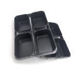 Rk Bakeware China-600g Nonstick 4 Straps Farmhouse White Sandwich Bread Pan