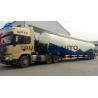 Buy cheap Carbon Steel Cement Tanker Trailer Big Loading Tanker Body Strong Strength from wholesalers