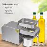 Buy cheap Stainless Steel Casing Mini Oil Press Home Oil Expeller For Making Edible Oil from wholesalers