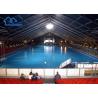Buy cheap OEM Outdoor Curve Tents Large Event Tents For Swimming Pool Coastal Marquees from wholesalers