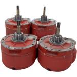 Long Service Life Wire Rope Electric Motor 0.8kw Planetary Reducer Gearbox