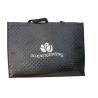 Buy cheap Black 75g Quilted Square Veins Bag, Non Woven Carry Bag With Printing Logo For Packaging from wholesalers