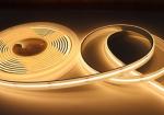 Buy cheap Certified 840 LED Cob Strip Lights In Warm White Adhesive Backing Ra Value from wholesalers