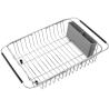 Buy cheap 304 Stainless Steel Kitchen Sink Accessories Pull Out Dish Drying Basket Shelf from wholesalers