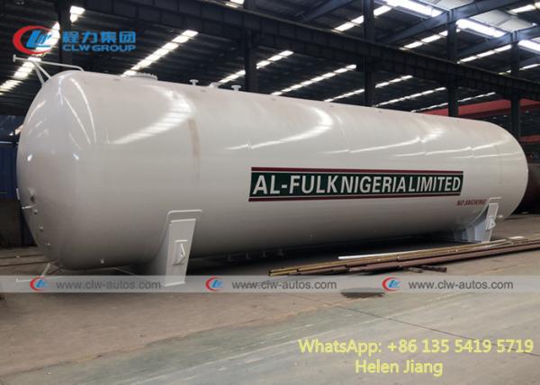 Buy cheap Horizontal Q370R Carbon Steel LPG Storage Tank 120cbm 60t from wholesalers
