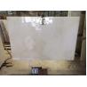 Buy cheap 15mm Thickness Snow White Onyx Marble With Red Veins from wholesalers