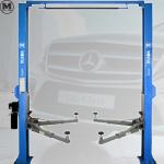 1850mm Height 2 Post Auto Lift 380V Safety Operation With 5 Tons Capacity