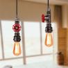Buy cheap Loft Steampunk Pendant Lights Metal Water Pipe Lamp for Cafe Bar vintage pendant light(WH-VP-76) from wholesalers