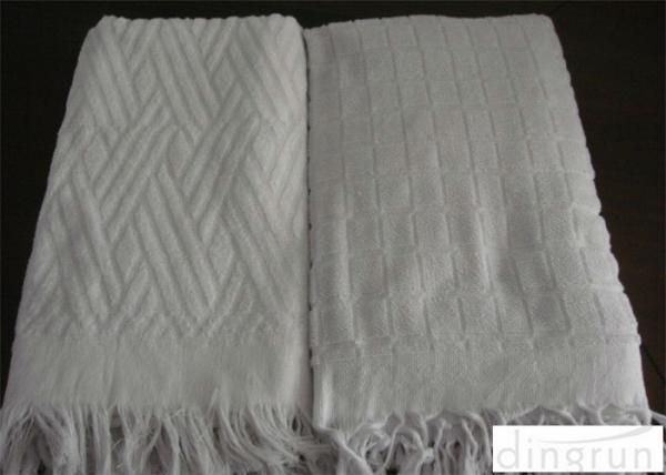 Quality Persoanlized Pure Polyester Hajj Ihram Clothing For Adults White Color for sale