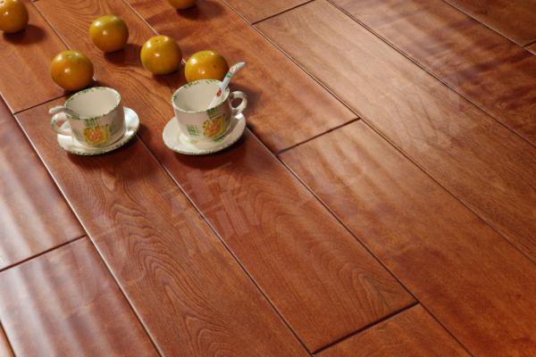 Buy cheap handscraped birch solid hardwood flooring, different grades available from wholesalers