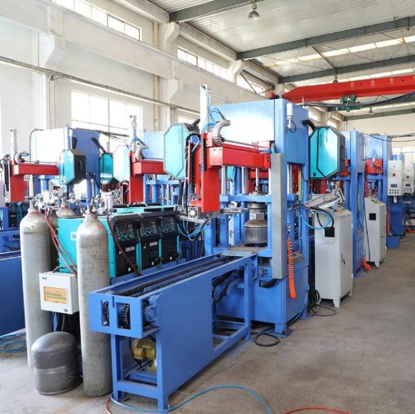 Buy cheap 9kg 12.5kg 13kg Submerged Arc Process LPG Cylinder Welding Machine DC 600V from wholesalers