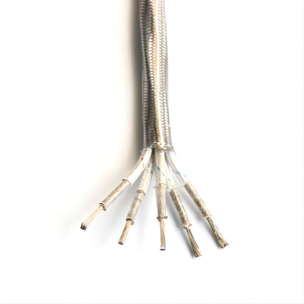 Buy cheap 5 Core Mica Wrapping With Tracer Fire Resistance Cable Silica Coated from wholesalers