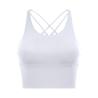 Buy cheap 2021 popular Criss Cross Back Yoga top Women'S activewear Sports Fitness Bra from wholesalers