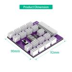 ATX 24PIN To 17 x 12V PCI-E 6Pin Connector Breakout Board Support Max 800W
