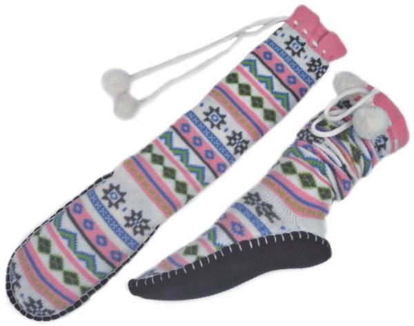 Buy cheap Moisturizing Girls Lovery Long Aloe Infused Socks Acrylic Material from wholesalers