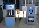 Yogurt Plastic Bottle Machine Maker / Semi Automatic Blow Moulding Machine