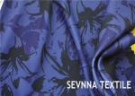 Paper Print Warp Knitted Recycled Polyester Fabric 4 Way Stretch 180gsm