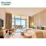 Villa Melamine Surface Luxury Hotel Bedroom Furniture