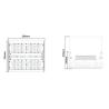 Buy cheap Dustproof 150W LED Tunnel Light With 180°For Subway , Railway from wholesalers