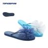 Buy cheap Shiny Sequin Flower Floral Print Slippers With Glitter Strip from wholesalers