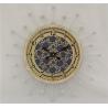 Buy cheap Metal Frame Non Ticking 56x56x6cm Decorative Wooden Clocks from wholesalers