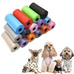 Plastic Doggy Scent Zero Waste Dog Poop Bags / Compostable Poop Bags Portable