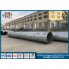 Buy cheap Hot Dip Galvanized Power Tower Steel Tubular Pole Joint With Flange Mode from wholesalers