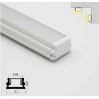 Buy cheap Floor Cabinet Led Aluminium Extrusion Profiles , 45 Degree Aluminum Channel product