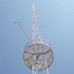 Communication 72m 3 Legged Guyed Wire Tower