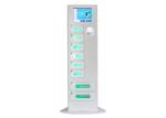 Buy cheap Cell Phone Recharge Station with LCD Touch Screen , 8 Lockers Battery Charging Stations Kiosk from wholesalers