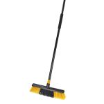 Outdoor Patio 38.5x13x4.5cm Heavy Duty Push Broom Soft Sweeping Brush