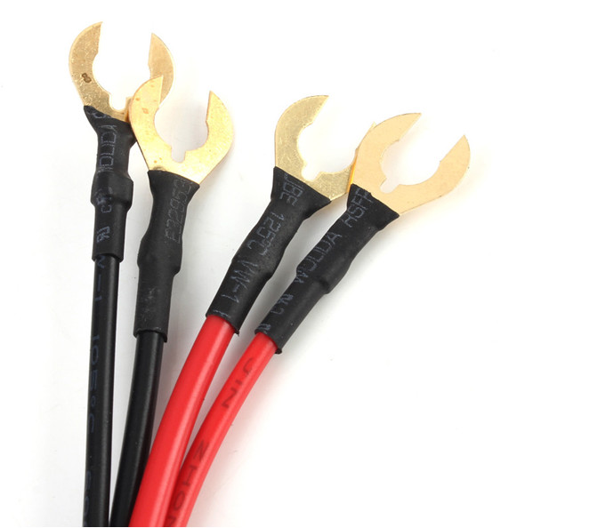 12V 2.5m LED Light Bar Wiring Harness Kit For Car Black , Red Color