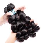 100 Grams Virgin Human Hair Extensions Natural Color 2 Years Service Life